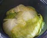 Une image de l'étape 3 de Chou vert gratiné aux champignons 🍄.