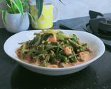Foto langkah ke 8 dari resep Resep Tauco Medan Buncis Dan Baby Cumi ala Shebb's Kitchen.