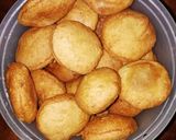 A picture of step 8 of Soft cinnamon lemon mandazi.