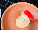 Hình bước làm 3 của món Pancake nhân Nutella