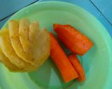 Foto langkah ke 1 dari resep Jus 🥕wortel Nanas🍍Less sugar.