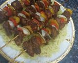 صورة لخطوة 6 من وصفة شيش طاووق ورز بسمتي 😍😍😍