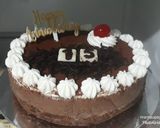 Foto langkah ke 8 dari resep Unbaked ChocoCheese Cake.