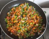 A picture of step 5 of Corn Veg Supreme.