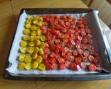A picture of step 1 of Orecchiette with Burrata, Confit Cherry Tomatoes & Coppa.