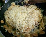 Foto langkah ke 2 dari resep Cheesy Spaghetti Carbonara 🍝.