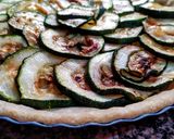Foto del paso 5 de la receta: Quiche De🥒Calabacín, Lechuga y Fiambres🥩Españoles...!