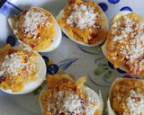 Foto del paso 7 de la receta: Huevos rellenos con pimientos