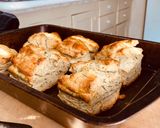 A picture of step 13 of Sage Brown Butter Biscuits.