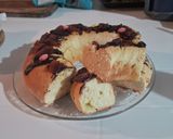 Foto del paso 19 de la receta: Rosca de Pascua trenzada y rosca clásica rellena de crema pastelera