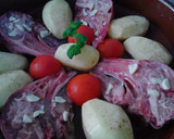 Foto del paso 2 de la receta: Cabezas de cabrito al horno, estilo italiano