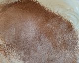 Foto langkah ke 2 dari resep Brownies Kukus Keju.