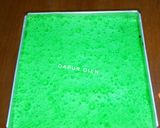 Foto langkah ke 6 dari resep Brownies Pandan Kukus (ala) Amanda.