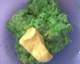 Foto langkah ke 2 dari resep Roti Tawar Pandan Kukus No Mixer No Ulen.