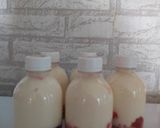 Foto langkah ke 4 dari resep Strawberry Milk Cheese Keju Cheddar.