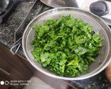 A picture of step 1 of Saarso Ka saag.