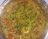 Foto del paso 3 de la receta: Espaguetis de zucchini con tinga