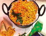 A picture of step 4 of Puff Rice Chivda “.