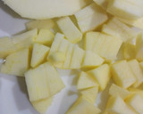 Foto del paso 1 de la receta: Mousse de queso con manzana caramelizada y Speculoos
