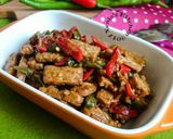 Foto langkah ke 5 dari resep Tumis Tempe Bumbu Kecap.