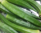 A picture of step 1 of Bhendi Chi Bhaji(Bhindi Sabji).