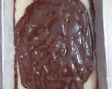 Foto langkah ke 4 dari resep Eggless Zebra Cake (non keto).