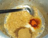 A picture of step 4 of Koftay ka salan.