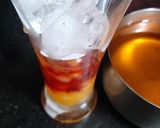 A picture of step 4 of Strawberry Crushed Boba Ice Tea.