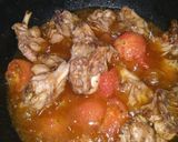 A picture of step 7 of Cholistani chicken khrdai.