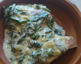 Foto del paso 2 de la receta: Salmón gratinado con bechamel de espinacas