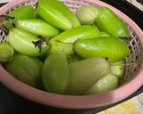 รูปขั้นตอนการทำที่ 2 ของ แกงเผ็ดหมู ตะลิงปิง