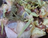 Hình bước làm 1 của món Vịt kho gừng