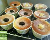 Hokkaido Chiffon Cupcake langkah memasak 5 foto