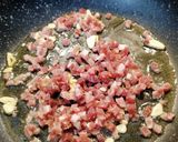 Foto del paso 3 de la receta: Espinacas con jamón y salsa de queso