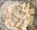 A picture of step 2 of Paneer tikka (dry).