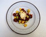 Foto del paso 5 de la receta: Ensalada de queso de cabra, mango y aguacate