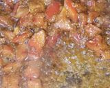 A picture of step 3 of Aloo Gobi Matar (Potato, Cauliflower, and Pea Curry).