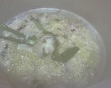 A picture of step 3 of Coconut rice 🍚.