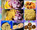 A picture of step 1 of Shaan shami kebabs.
