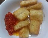 Foto langkah ke 8 dari resep Singkong goreng merekah plus sambal melepuh.