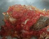 A picture of step 3 of Thai Eggplant in Indian way😃.