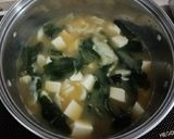 Hình bước làm 2 của món Miso soups (kèm bắp cải)