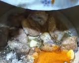 A picture of step 3 of Degi Aloo Gosht.
