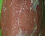 A picture of step 1 of Beef kibda.