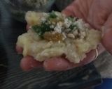 A picture of step 4 of Stuffed aalo bonda in appe pan.