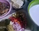 Foto langkah ke 1 dari resep Mangut Pari Asap Tempe.