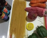 Stir fried pastamatakin girki1 hoto