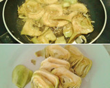 Foto del paso 4 de la receta: Tortilla de alcachofas con ajos tiernos