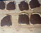 Une image de l'étape 2 de Brioches roulées perdues au nutella.