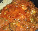 Foto del paso 4 de la receta: Espaguetis con champiñones y salchichón